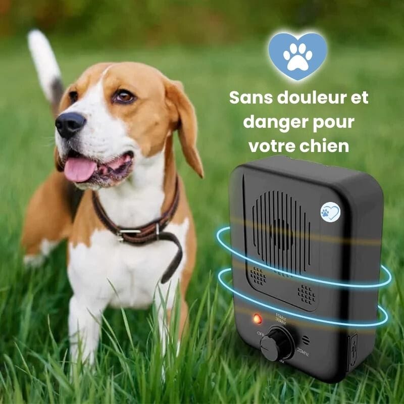 Dispositif anti-aboiement pour chien | WoofZen™